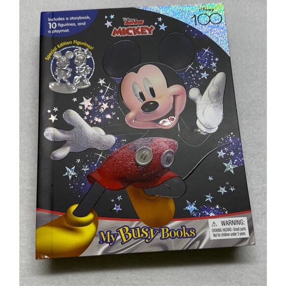 Disney 100 Limited Edition Mickey My Busy Books - Picture 1 of 3